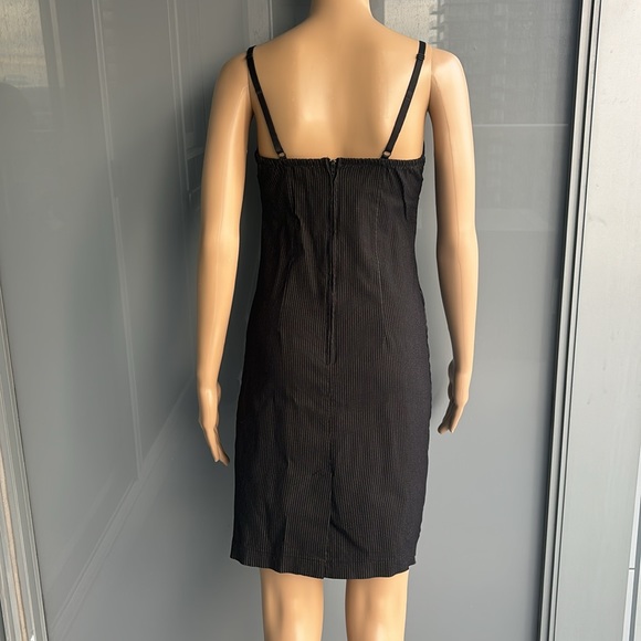 Vintage Black and White Dress - Picture 6 of 15